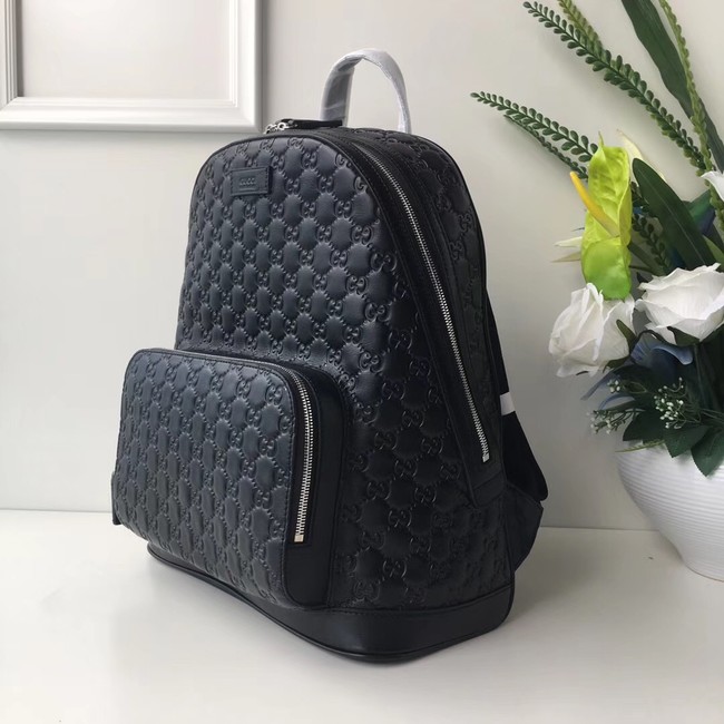 GUCCI GG Soho Leather backpack 406370 Black