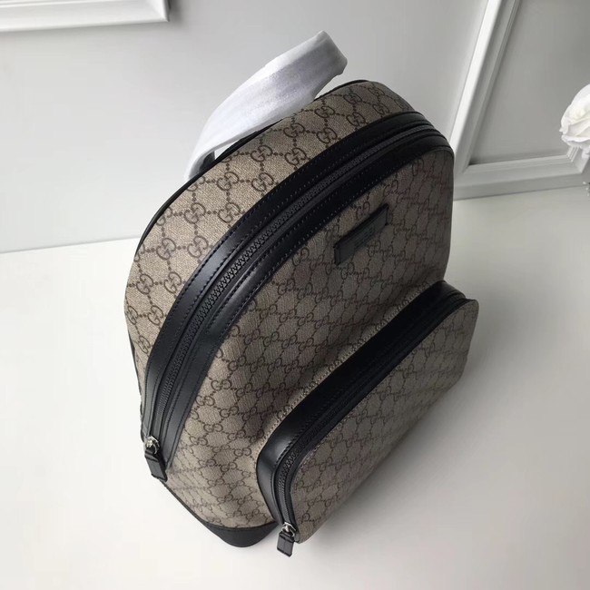 Gucci GG Supreme backpack 406370 Black