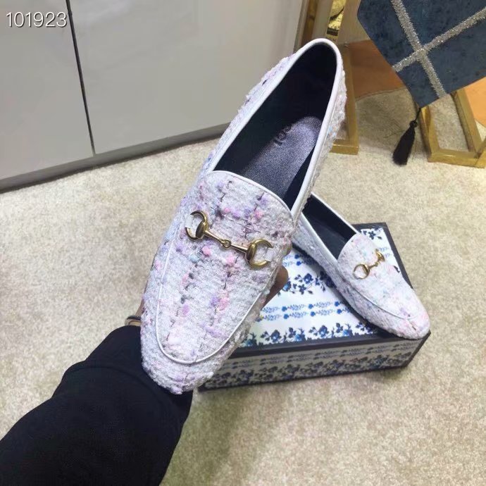 Gucci Jordaan tweed loafer GG1531BL-1