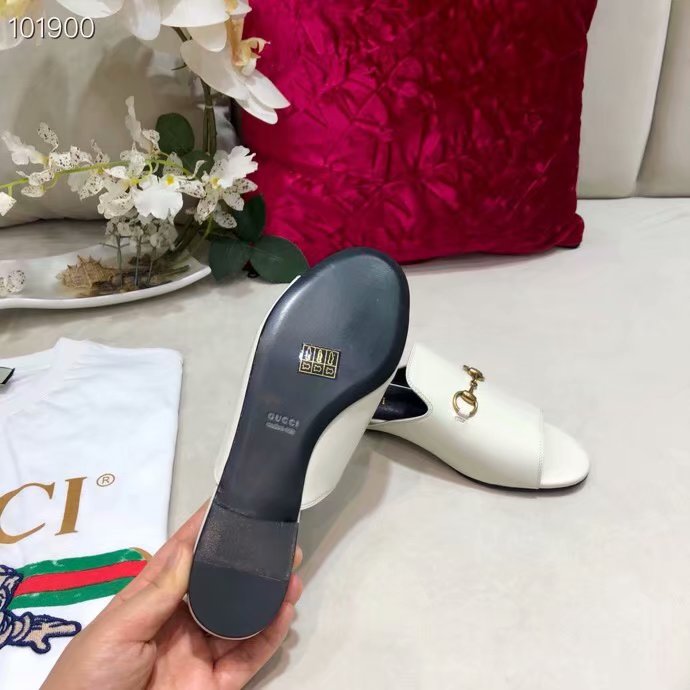 Gucci Leather slipper GG1535BL-1