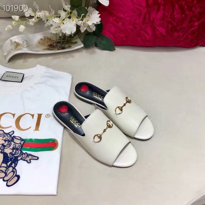 Gucci Leather slipper GG1535BL-1