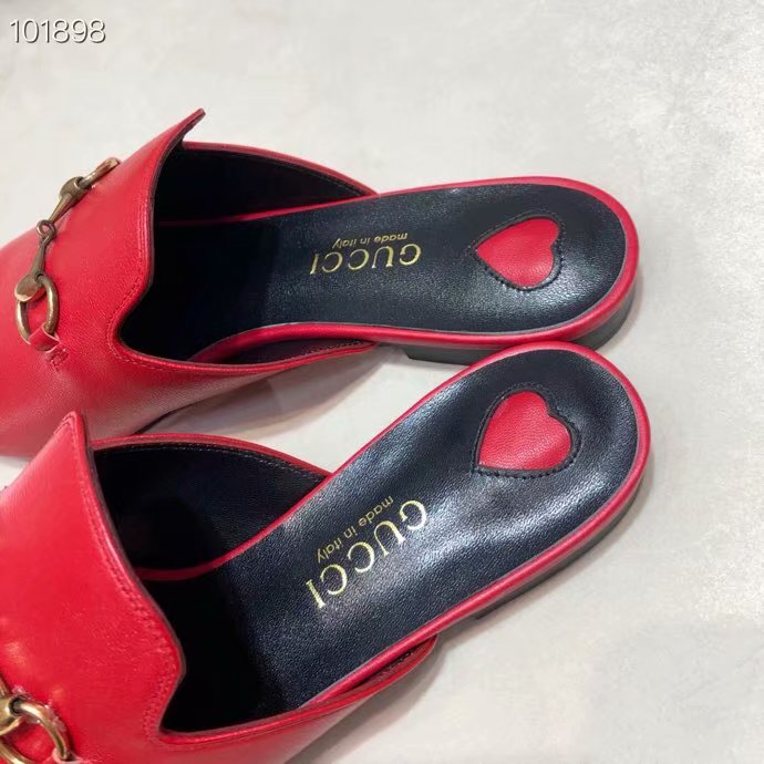 Gucci Leather slipper GG1535BL-3