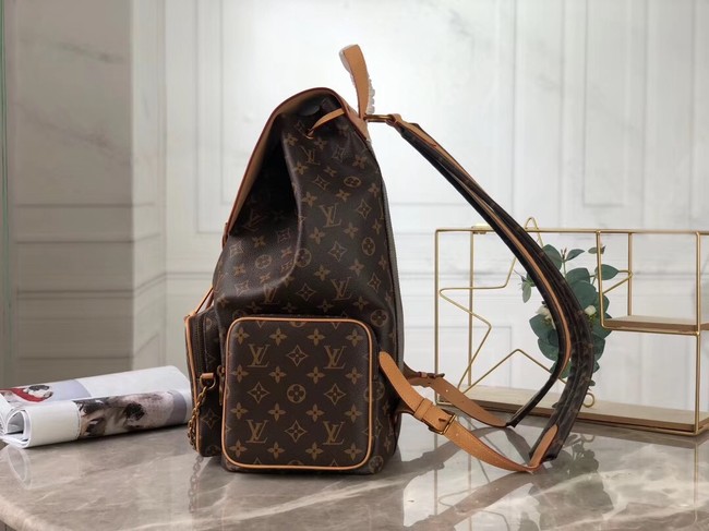 Louis vuitton original Monogram Canvas Larg Backpack M44658