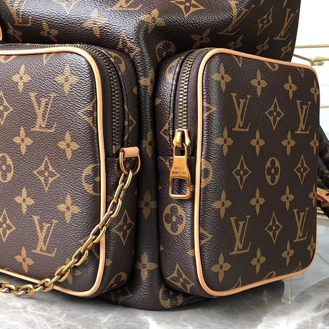 Louis vuitton original Monogram Canvas Larg Backpack M44658