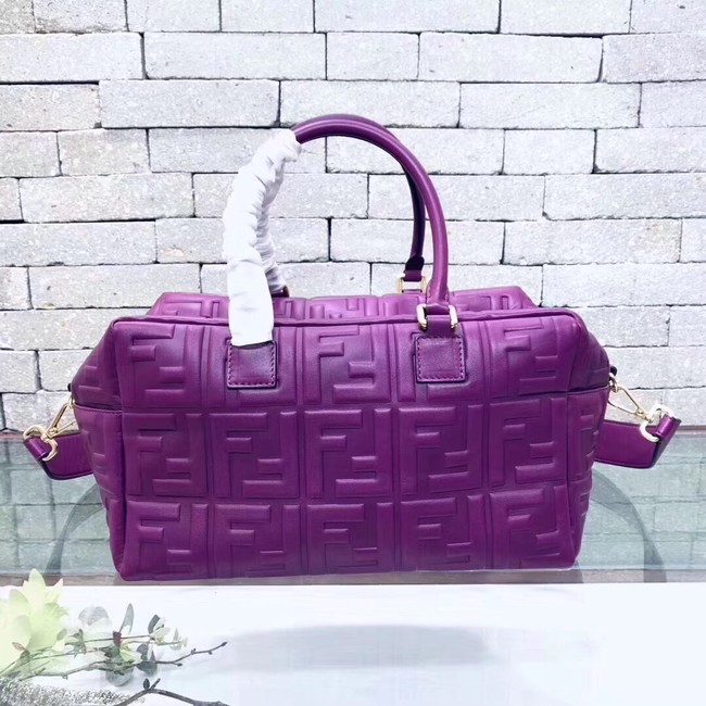 Fendi Boston Bag 8BL141A purple