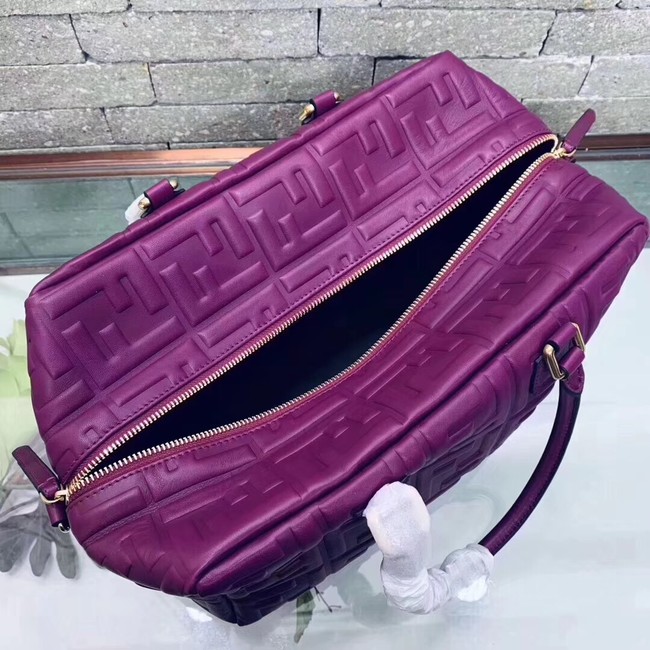 Fendi Boston Bag 8BL141A purple