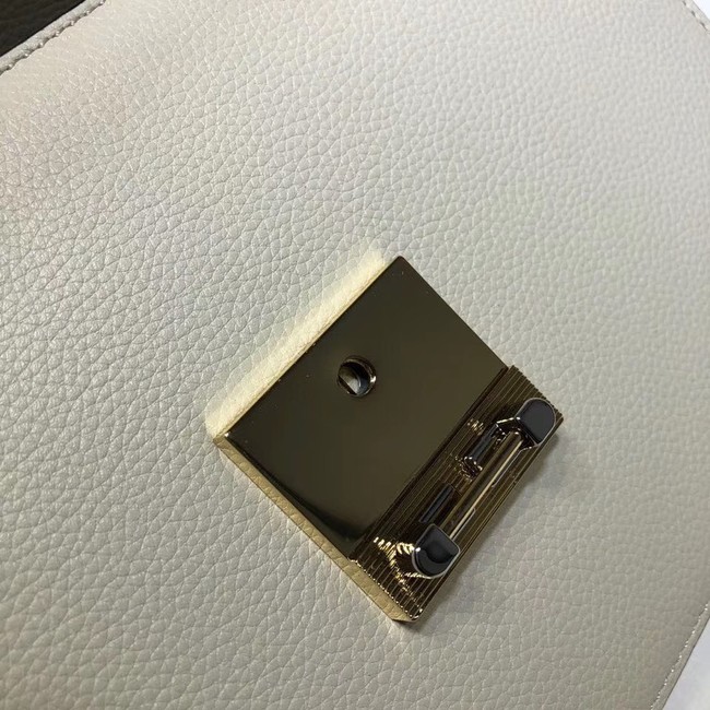 Gucci GG Leather Shoulder Bag 576388 white