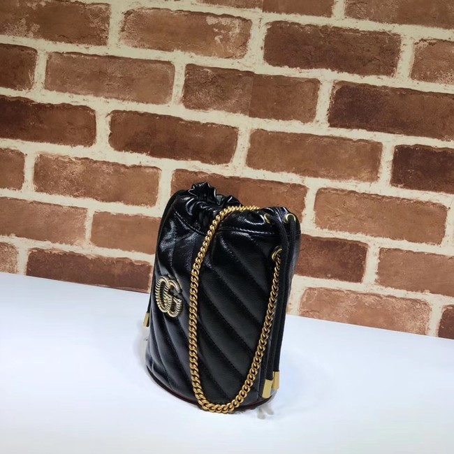 Gucci GG Marmont mini bucket bag A575163 black