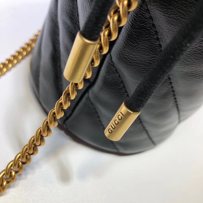 Gucci GG Marmont mini bucket bag A575163 black