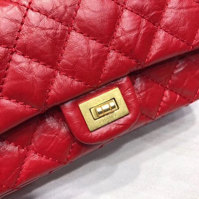 Chanel waist bag Aged Calfskin & Gold-Tone Metal A57991 red