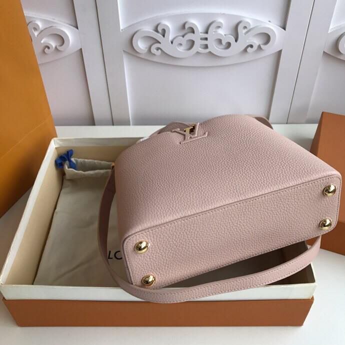 Louis Vuitton original Elegant Capucines BB Bags M94517 Nude