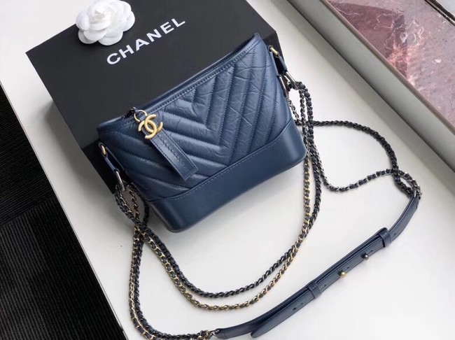 Chanel gabrielle small hobo bag A91810 blue