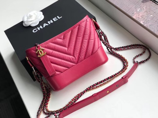 Chanel gabrielle small hobo bag A91810 rose