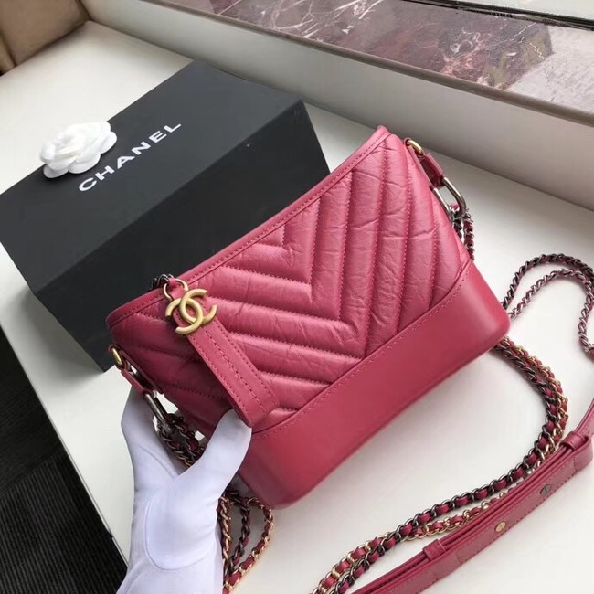 Chanel gabrielle small hobo bag A91810 rose