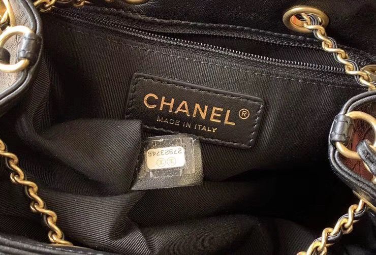 Chanel Mini Hobo Original Leather Bag CC5634 Black