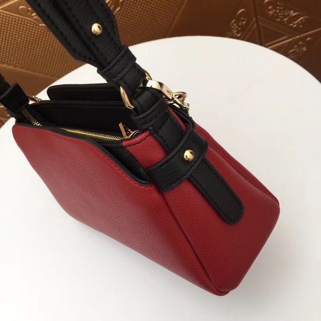 Prada Calf leather shoulder bag 2032 red