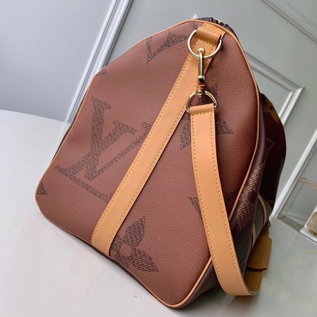 Louis Vuitton Original KEEPALL 50 M44739 brown