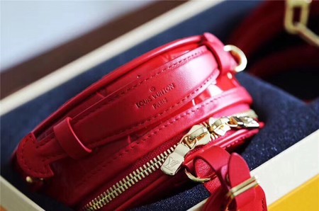 Louis vuitton original MINI BOITE CHAPEAU SOUPLE M44699 red