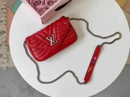 Louis Vuitton NEW WAVE Chain Bag M63956 red