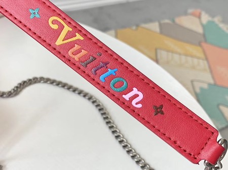Louis Vuitton NEW WAVE Chain Bag M63956 red