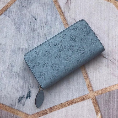 Louis Vuitton Original Zipper Wallet M58431 light blue