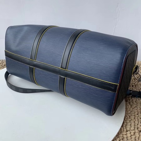 Louis vuitton original KEEPALL BANDOULIERE 50 M55149 blue