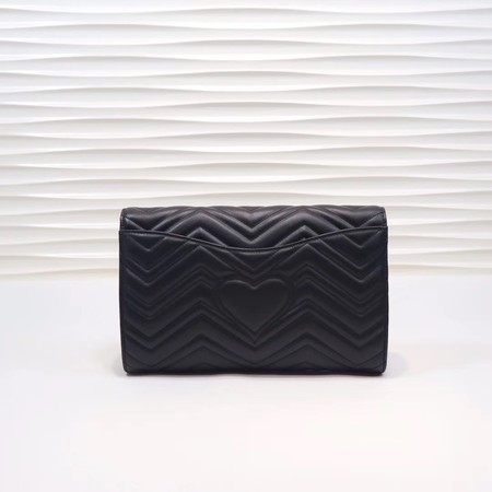 Gucci GG Marmont clutch 498079 black