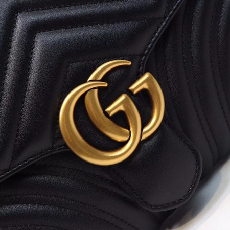 Gucci GG Marmont clutch 498079 black