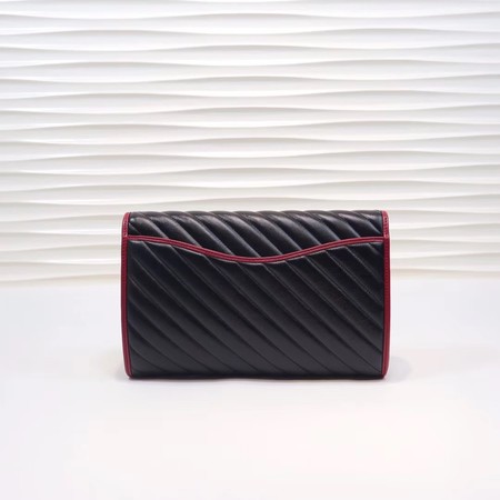 Gucci GG Marmont clutch 498079 black&red