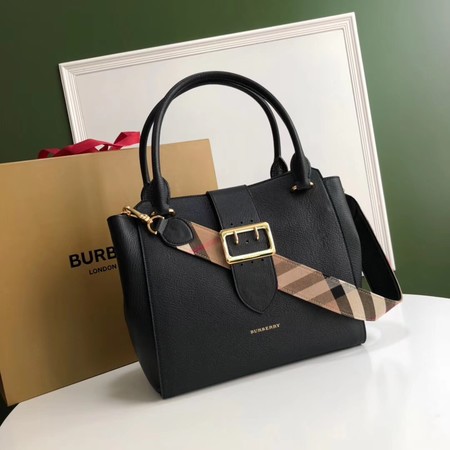 BURBERRY Medium Banner tote bag 0221 black