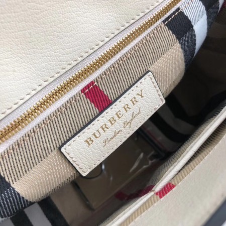 BURBERRY Medium Banner tote bag 0221 white