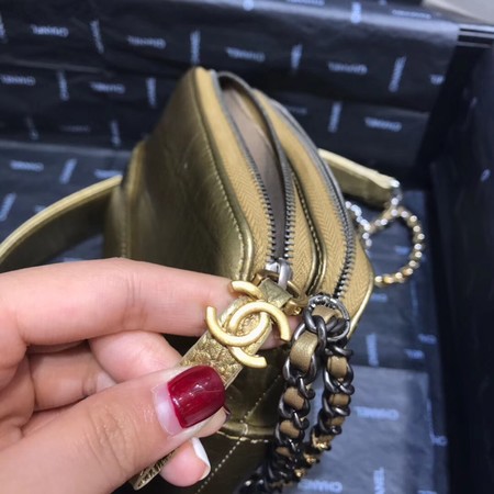 Chanel mini Shoulder Bag Leather B93825 gold