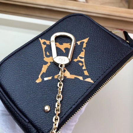 Louis vuitton ZIPPY Zippered pocket purse M67579 black