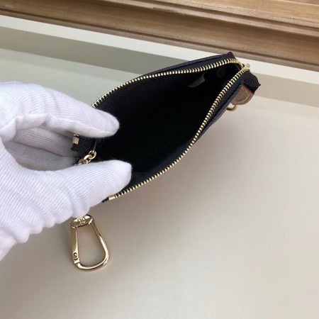 Louis vuitton ZIPPY Zippered pocket purse M67579 black