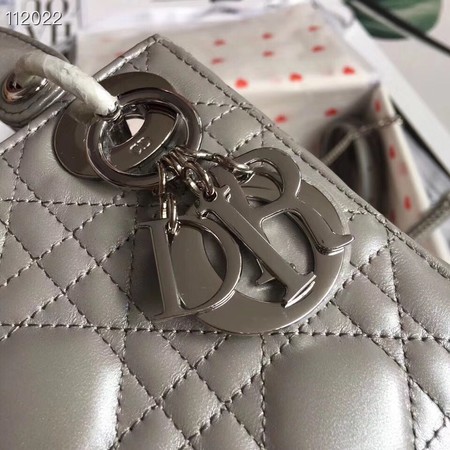 MINI LADY DIOR-TAS VAN LAMSLEER M15P grey