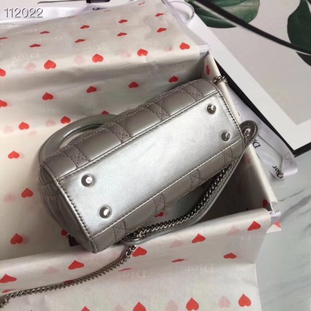 MINI LADY DIOR-TAS VAN LAMSLEER M15P grey