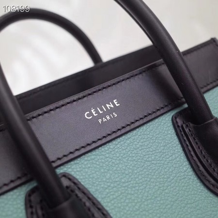 CELINE NANO LUGGAGE BAG IN LAMINATED LAMBSKIN 189244-3