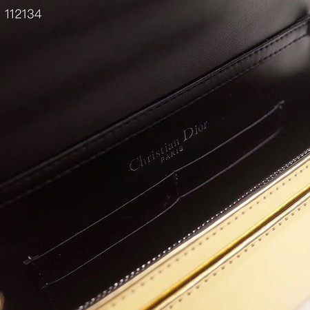 Dior DIORAMA leather Chain bag S0328 gold