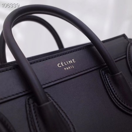 CELINE NANO LUGGAGE BAG IN LAMINATED LAMBSKIN 189244-15