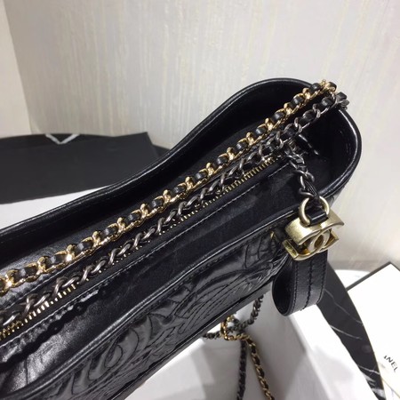 Chanel gabrielle small hobo bag A91810 black