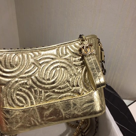 Chanel gabrielle small hobo bag A91810 gold