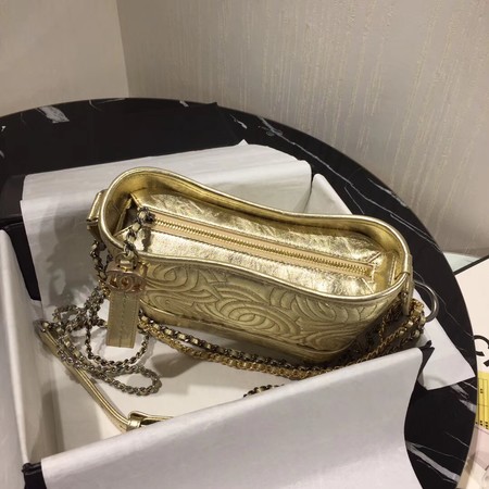 Chanel gabrielle small hobo bag A91810 gold