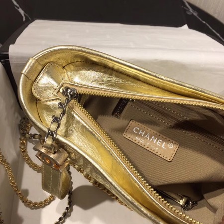 Chanel gabrielle small hobo bag A91810 gold