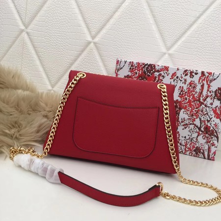 Prada Calf leather shoulder bag 82501 red