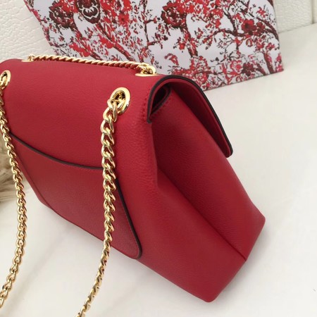 Prada Calf leather shoulder bag 82501 red