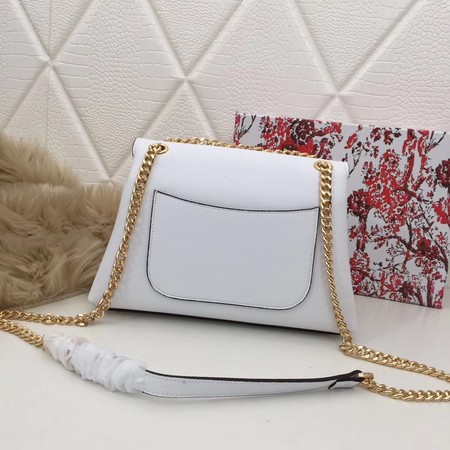 Prada Calf leather shoulder bag 82501 white