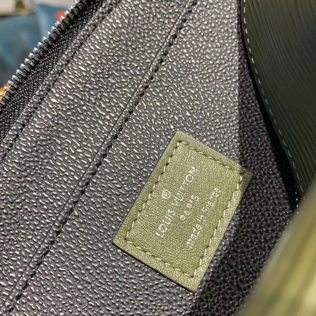 Louis vuitton original Epi Leather COSMETIC POUCH PM M52030 Khaki