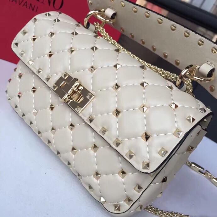 VALENTINO leather bag 0051 White