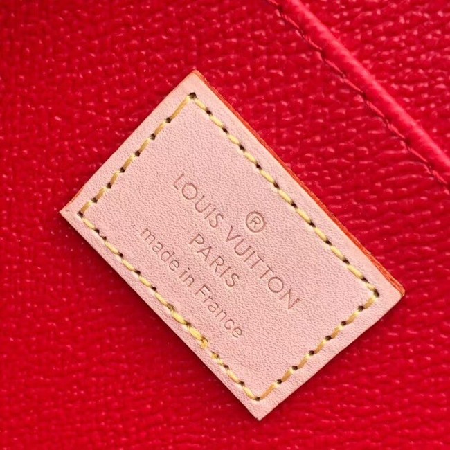 Louis vuitton Monogram Vernis Leather COSMETIC POUCH M90172 red