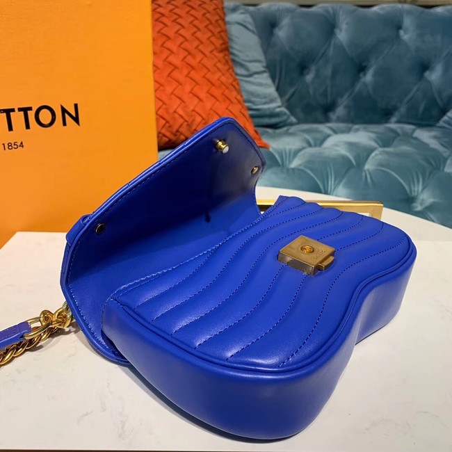 LOUIS VUITTON NEW WAVE CHAIN BAG PM M53924 Bleu Neon